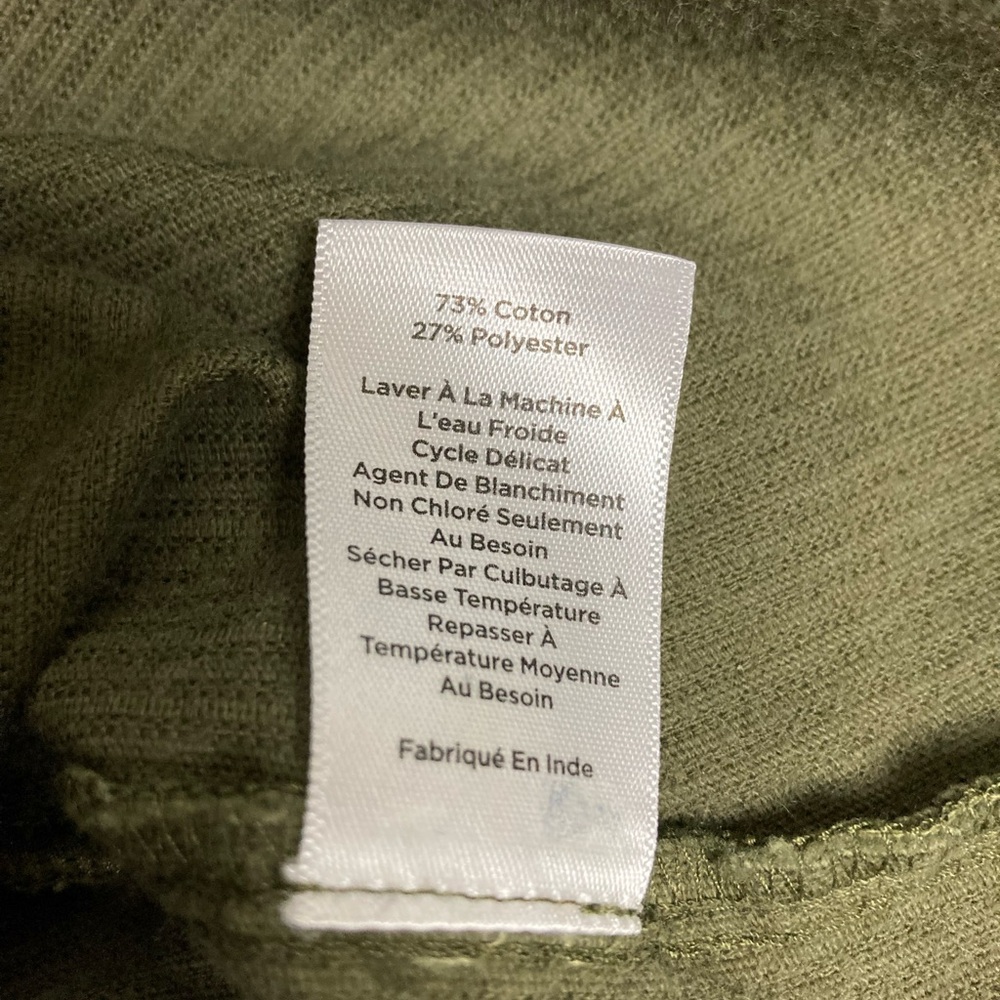 Talbots Green Corduroy Pencil Skirt - Picture 6 of 8